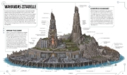Buchcover und Innenansicht für das Buch: Marvel Studios Cross-Sections