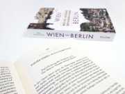 Buchcover und Innenansicht für das Buch: Wien - Berlin. Wo die Moderne erfunden wurde