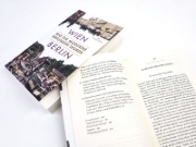 Buchcover und Innenansicht für das Buch: Wien - Berlin. Wo die Moderne erfunden wurde