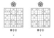 Buchcover und Innenansicht für das Buch: Sudoku Großdruck Band 2