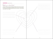 Buchcover und Innenansicht für das Buch: Writing Romance. Dein Schreib-Workshop für deine ultimative Lovestory