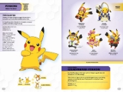 Buchcover und Innenansicht für das Buch: Pokémon Super Extra Deluxe Essential Handbook