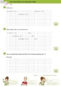 Buchcover und Innenansicht für das Buch: Sicher ins Gymnasium 15-Minuten-Kurztests Mathematik 4. Klasse