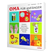 Buchcover und Innenansicht für das Buch: Super oma. 61 manieren om je kleinkinderen te verwennen