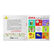 Buchcover und Innenansicht für das Buch: Super oma. 61 manieren om je kleinkinderen te verwennen