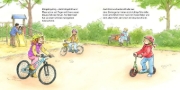 Buchcover und Innenansicht für das Buch: LESEMAUS 39: Conni lernt Rad fahren