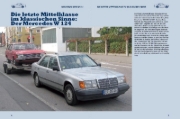 Buchcover und Innenansicht für das Buch: Mercedes-Benz W 124