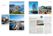 Buchcover und Innenansicht für das Buch: DUMONT Bildatlas Norwegen Süden