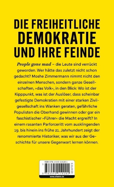Buchcover und Innenansicht für das Buch: People gone mad