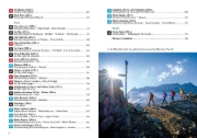 Buchcover und Innenansicht für das Buch: Gratwandern Südschweiz