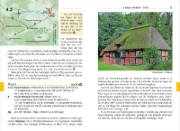 Buchcover und Innenansicht für das Buch: Heidschnuckenweg mit Heideschleifen
