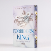 Buchcover und Innenansicht für das Buch: Forbidden King