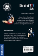 Buchcover und Innenansicht für das Buch: Die drei ??? Kids Magische Schurken
