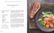 Buchcover und Innenansicht für das Buch: Einfach gute Steaks