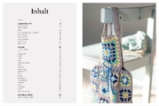 Buchcover und Innenansicht für das Buch: Granny Squares für die Kleinen