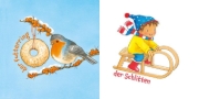 Buchcover und Innenansicht für das Buch: Baby Pixi (unkaputtbar) 91: Meine schönste Winterzeit
