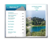 Buchcover und Innenansicht für das Buch: KOMPASS Inspiration Gardasee