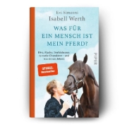 Buchcover und Innenansicht für das Buch: Was für ein Mensch ist mein Pferd?