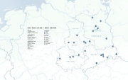 Buchcover und Innenansicht für das Buch: Eine Reise durch Deutschland in 100 ungewöhnlichen Bildern und Geschichten