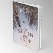 Buchcover und Innenansicht für das Buch: Les Pilliers de la Terre - Tome 01: Le Rêveur de cathédrales