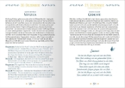 Buchcover und Innenansicht für das Buch: Ein Buch für jeden Tag