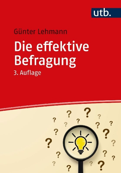 Buchcover und Innenansicht für das Buch: Die effektive Befragung