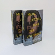 Buchcover und Innenansicht für das Buch: My Last Innocent Year