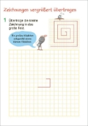 Buchcover und Innenansicht für das Buch: Fit für Mathe 1. Klasse. Mein 5-Minuten-Block