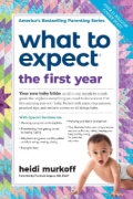 Buchcover und Innenansicht für das Buch: What to Expect the First Year