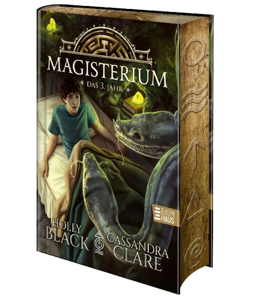 Buchcover und Innenansicht für das Buch: Magisterium - Das 3. Jahr