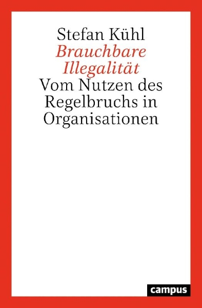 Buchcover und Innenansicht für das Buch: Brauchbare Illegalität