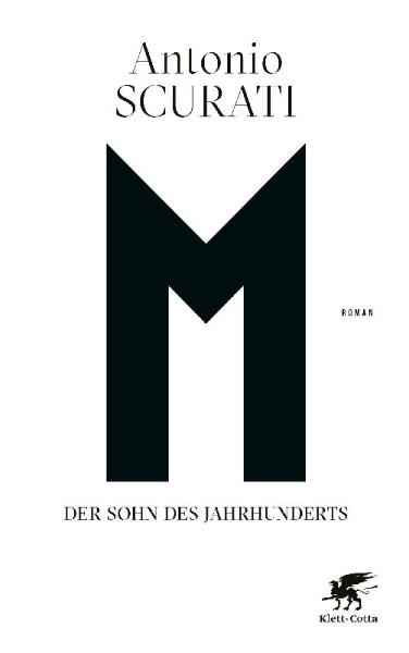 Buchcover und Innenansicht für das Buch: M. Il figlio del secolo