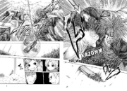 Buchcover und Innenansicht für das Buch: Deatte 5 Byou de Battle