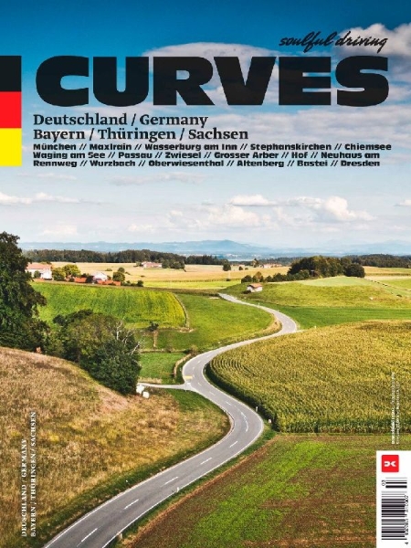Buchcover und Innenansicht für das Buch: CURVES Deutschlands Südosten / Germany's Southeast