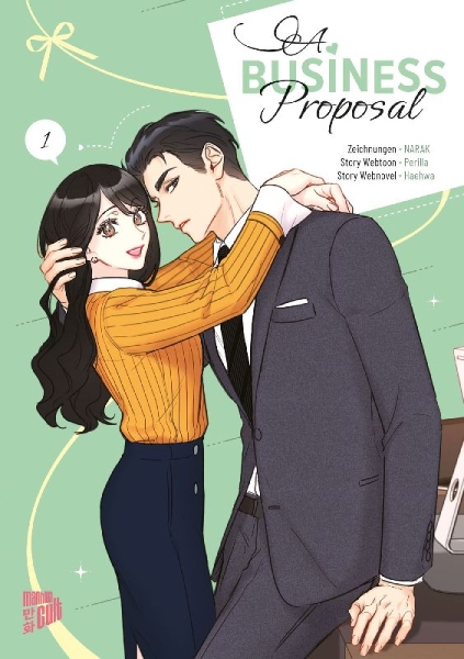 Buchcover und Innenansicht für das Buch: A Business Proposal 1