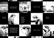 Buchcover und Innenansicht für das Buch: Black and White. The Rise and Fall of Bobby Fischer