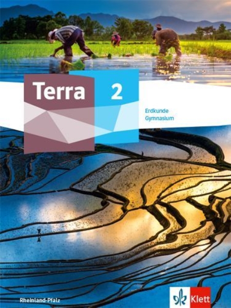 Buchcover und Innenansicht für das Buch: Terra Erdkunde 2. Schulbuch Klasse 7/8. Ausgabe Rheinland-Pfalz Gymnasium
