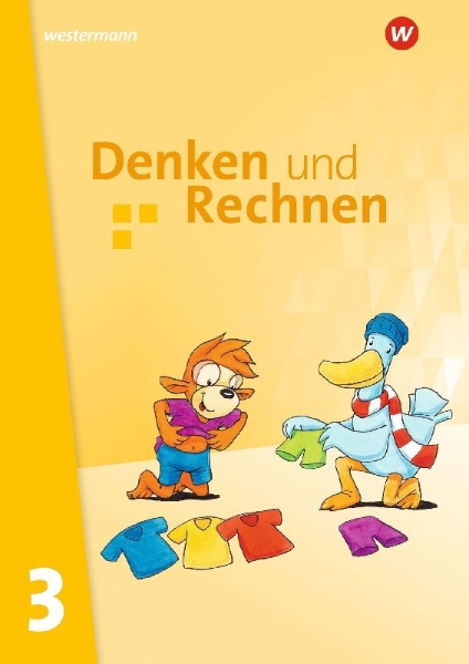 Buchcover und Innenansicht für das Buch: Denken und Rechnen. Schulbuch 3. Für Grundschulen in den östlichen Bundesländern
