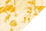 Buchcover und Innenansicht für das Buch: Zaubermalbuch. Fußball
