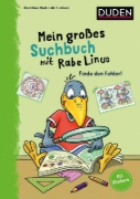 Buchcover und Innenansicht für das Buch: Mein großes Suchbuch mit Rabe Linus