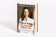 Buchcover und Innenansicht für das Buch: Hope in Action: A Memoir About the Courage to Lead