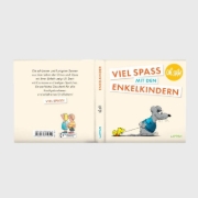 Buchcover und Innenansicht für das Buch: Uli Stein: Plötzlich Familie!: Viel Spaß mit den Enkelkindern