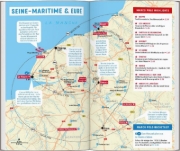 Buchcover und Innenansicht für das Buch: MARCO POLO Reiseführer Normandie