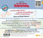 Buchcover und Innenansicht für das Buch: Der kleine Drache Kokosnuss - Schulabenteuer