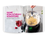 Buchcover und Innenansicht für das Buch: Zaubertopf Einfach lecker! EISCREME