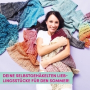 Buchcover und Innenansicht für das Buch: Raglan-Shirts häkeln
