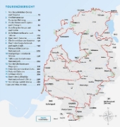 Buchcover und Innenansicht für das Buch: Entdeckertouren mit dem Wohnmobil Baltikum