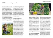 Buchcover und Innenansicht für das Buch: Unsere essbaren Wildpflanzen