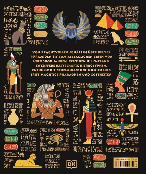 Buchcover und Innenansicht für das Buch: Geheimnisse alter Kulturen. Altes Ägypten