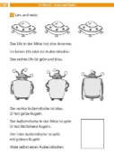 Buchcover und Innenansicht für das Buch: Die Deutsch-Helden Knobelaufgaben für Deutsch-Helden 1. Klasse